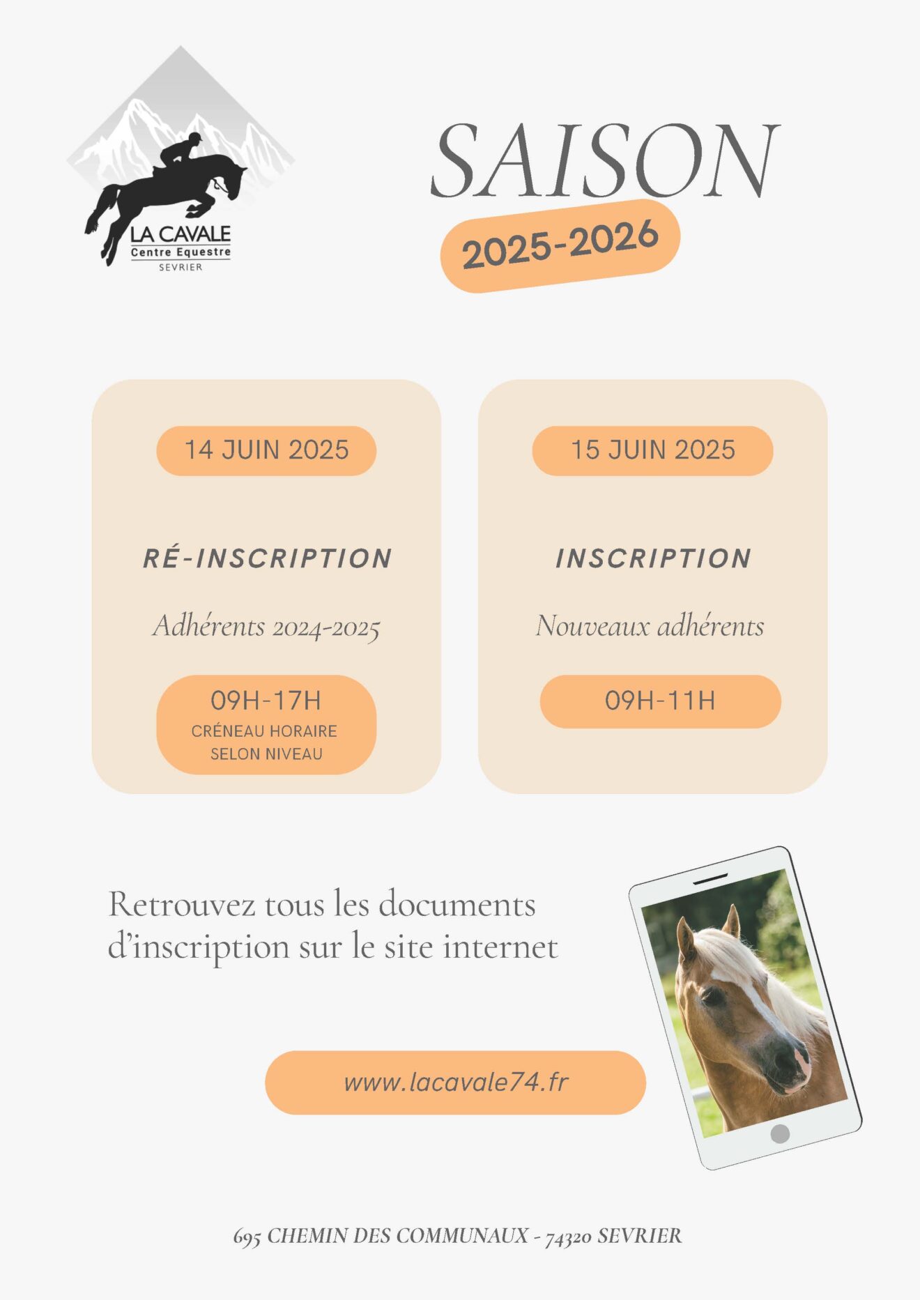 RE INSCRIPTION INSCRIPTION A LA CAVALE SAISON 2025 26 LA CAVALE re-inscription-inscription-a-la-cavale-saison-2025-26-la-cavale